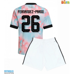 Billiga Belgien Matias Fernandez-Pardo #26 Bortatröja Barn VM 2026 Kortärmad (+ Korta byxor)